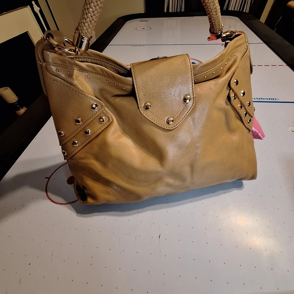 Cole Haan Tan Leather Shoulder /Satchel Handbag